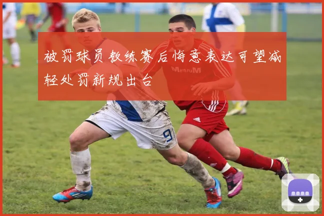 被罚球员教练赛后悔意表达可望减轻处罚新规出台